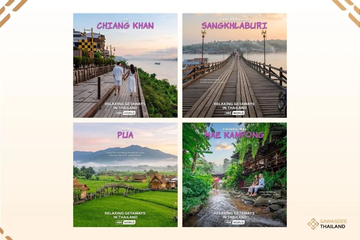 Slow down, breathe deeply, and let Thailand soothe your soul