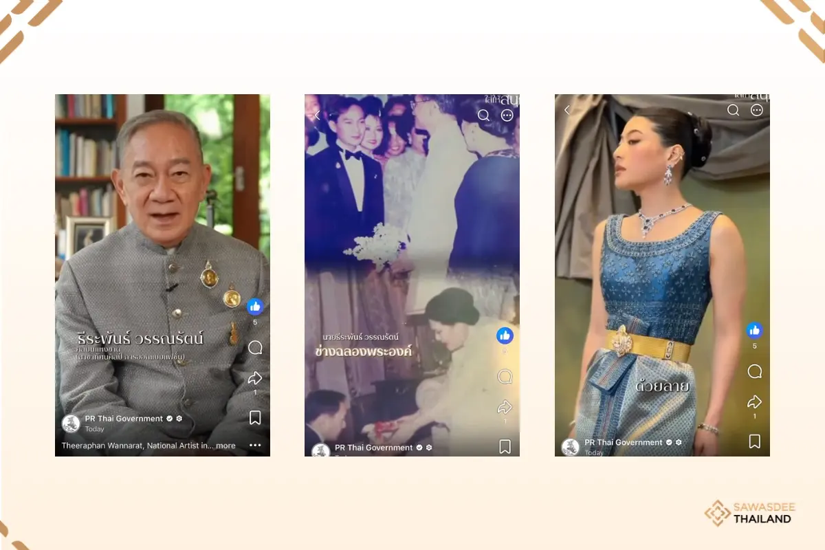 National Artist Showcases Thai Craftsmanship Through Princess Sirivannavari’s Thai Dusit Ensemble During State Visit to France by Their Majesties the King and Queen