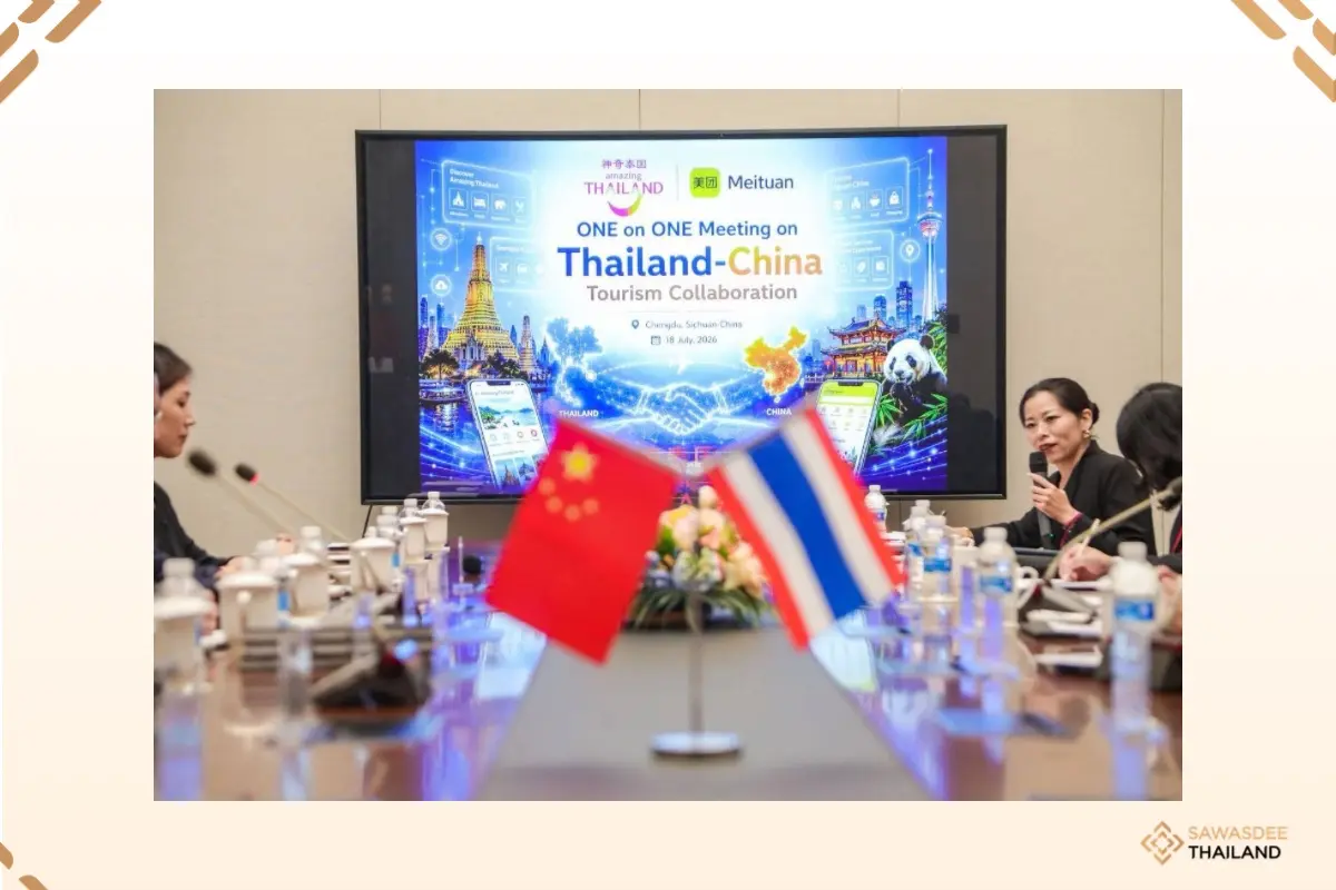 Thailand Partners with Sichuan Airlines and Meituan to Boost Tourism from Western China