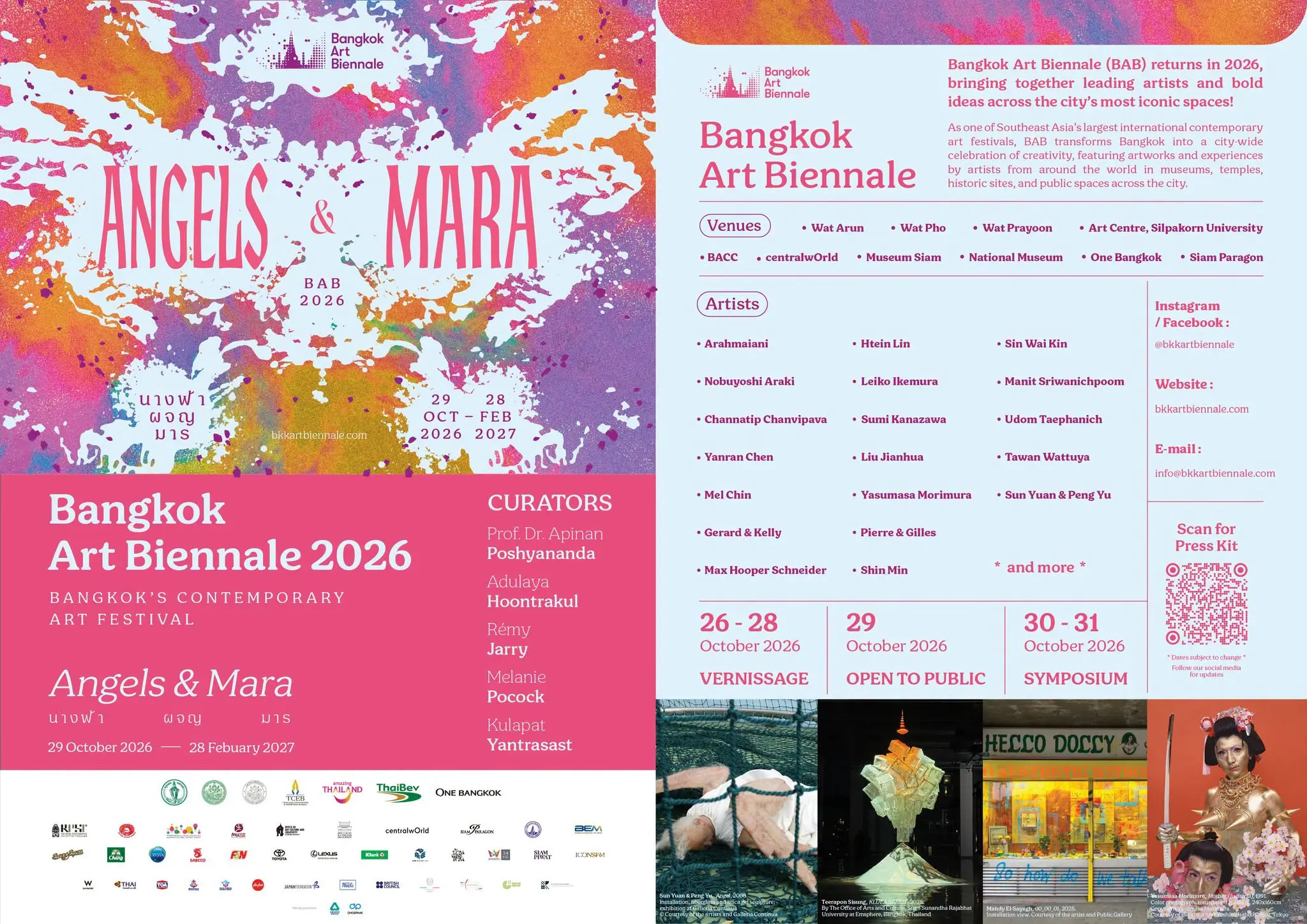 Bangkok Art Biennale 2026 (BAB...