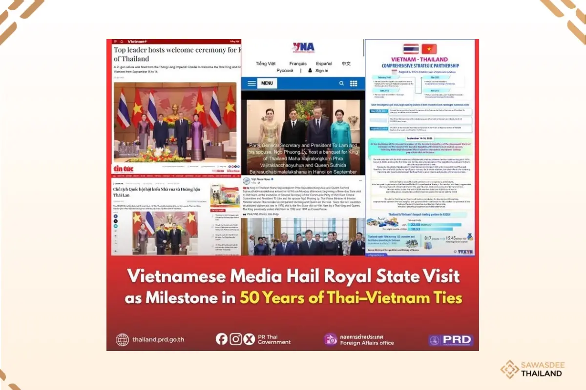Vietnamese Media Hail Royal St...