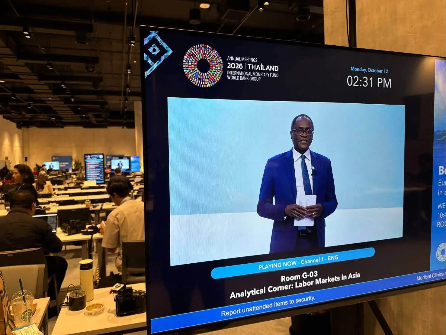 Thai and International Media Cover the Global Financial Stage at the 2026 IMF–World Bank Group Annual Meetings